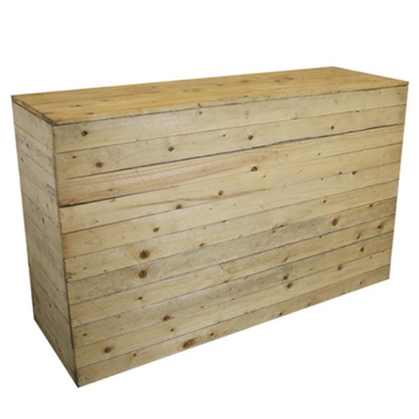 6ft Pallet Bar Hire More Production Ltd