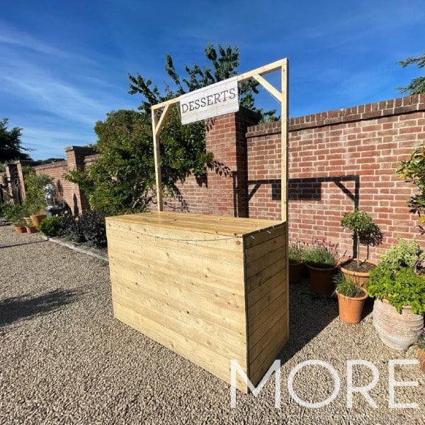 6ft Pallet Bar Hire More Production Ltd