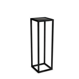 Black Edge Poseur Table with Black Top