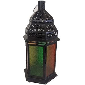 Contemporary Moroccan Large Assorted Glass Lanterns
