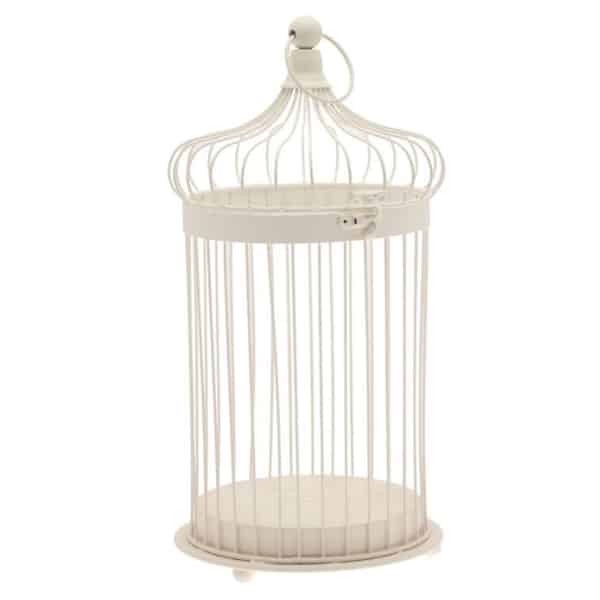 Medium Cream Bird Cage