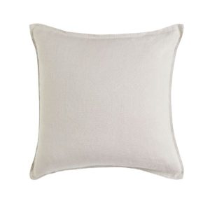 50cm Light Greige Linen Cushion