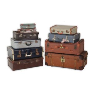 Vintage Suitcases (pair)