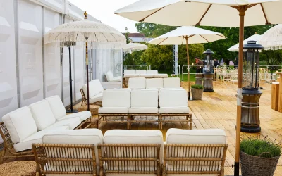 Bamboo Furniture Hire for Events, Weddings & Corporate Lounges 