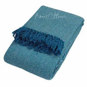 Blue Throw