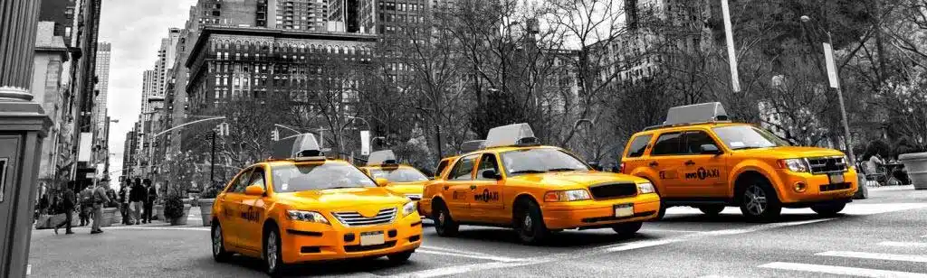 New York Yellow Cab Backdrop